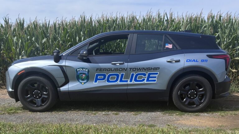 Ferguson Township Police Add Centre Region’s First Fully Electric Patrol Cruiser