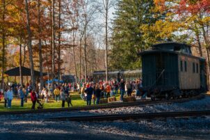 All aboard the Pumpkin Patch Express