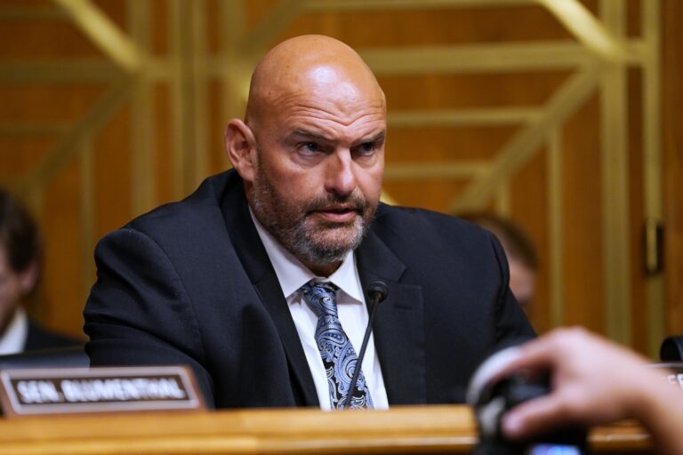 Sen. John Fetterman’s Isolation From Democrats Grows Stark in Pennsylvania