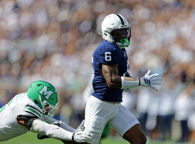 Penn State WR Koby Howard Out for ‘Extended Period of Time’