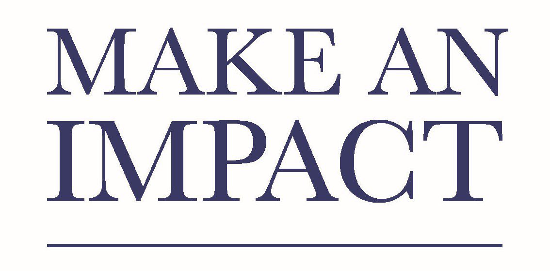 The wordmark for the Make an Impact