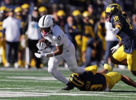 Penn State Drops Fourth Straight With 21-18 Loss at Michigan